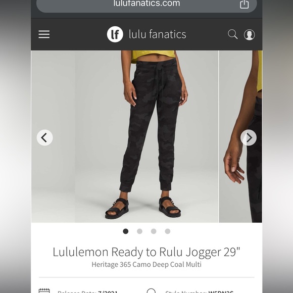 lululemon athletica Pants - Ready to Rulu joggers 29”